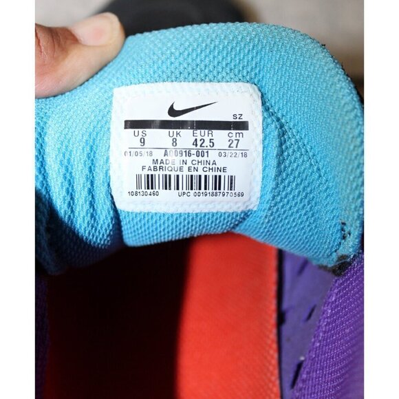 Nike ACG Dog Mountain Hyper Hiking Men Shoes Size 9 US purple & Black outdoor - Picture 8 of 13